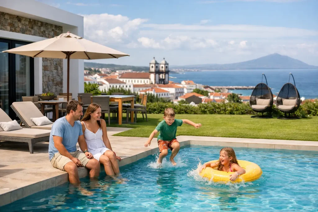 أفضل أماكن الإقامة المناسبة للعائلات لقضاء العطلات في بونتا ديلغادا.